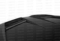 Seibon Carbon - Seibon DV-style carbon fiber hood for 2010-2011 VW Golf / GTI (Shaved) - Image 3