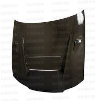 Seibon DVII-style carbon fiber hood for 1999-2001 Nissan S15