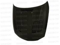 Seibon GTR-style carbon fiber hood for 2008-2012 BMW E82 2DR/HB *Incl. M models