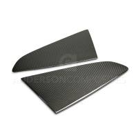 Anderson Composites - Anderson Composites 2015-2017 Ford Mustang Type -F Style Window Louvers - Flat - Image 1