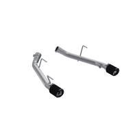 MBRP Exhaust - MBRP 05-10 Ford Mustang GT 4.6L T304 SS 2.5in Dual Axle-Back with CF Tips (Race Version) - Image 1