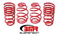 BMR 10-15 5th Gen Camaro V8 Lowering Spring Kit (Set Of 4) - Red