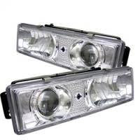 Spyder Auto - Spyder Chevy C/K Series 1500 88-99 Projector Headlights Chrm High 9005 (Not Include) PRO-YD-CCK88-C - Image 2