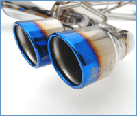 Invidia - Invidia 08-11 STi Hatch / 11 WRX Hatch Dual Q300 Titanium Tip Cat-back Exhaust - Image 2