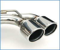 Invidia - Invidia 08+ STi Hatch Dual Q300 Stainless Steel Tip Cat-back Exhaust - Image 3