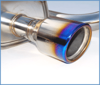 Invidia - Invidia 06+ Honda Civic Si Coupe Q300 Titanium Tip Cat-back Exhaust - Image 2