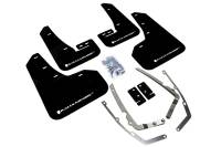 Rally Armor - Rally Armor 2015+ VW Golf/GTI/TSI UR Black Mud Flap w/ White Logo - Image 2