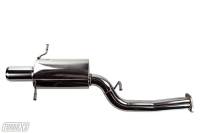 Turbo XS - Turbo XS Axle back muffler 4" Polished Stainless Tip 2002-2007 Subaru WRX/STi. - Image 2