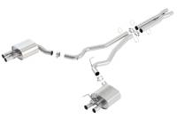 Borla - Borla 15-16 Ford Mustang Shelby GT350 5.2L ATAK Cat Back Exhaust (Uses Factory Valence) - Image 2