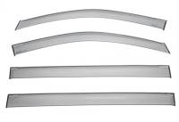 WellVisors Side Window Deflectors Dodge Grand Caravan 08-20 /Chrysler Town & Country 08-16 Premium Series