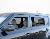 WellVisors - WellVisors Side Window Deflectors Kia Soul 14-19 Premium Series - Image 3