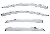 WellVisors Side Window Deflectors Honda Accord 2018+ Sedan w/ Chrome Trim