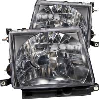 ANZO Headlights, Tail Lights and More  - ANZO 1997-2000 Toyota Tacoma Crystal Headlights Black - Image 2