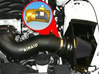 Airaid 05-09 Mustang GT 4.6L MXP Intake System w/ Tube (Dry / Black Media) - Image 3