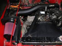 Airaid 97-02 Jeep Wrangler 2.5L CAD Intake System w/ Tube (Oiled / Red Media) - Image 2