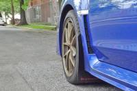 Rally Armor - Rally Armor 15-18 Subaru WRX/STi Sedan UR Blue Mud Flap w/ White Logo - Image 2