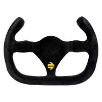 Momo MOD27/C Steering Wheel 270 mm -  Black Suede/Black Spokes