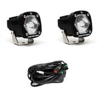 Baja Designs - Baja Designs S1 Spot LED Light w/ Mounting Bracket Pair - Image 1