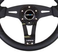 NRG Innovations - NRG Innovations Reinforced Steering Wheel (320mm) w/Carbon Center Spoke - Image 7