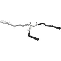 MagnaFlow Exhaust Products - MagnaFlow 2020 Jeep Gladiator 3in Street Series Dual Split Exit SS Cat-Back Exhaust w/Black Tips - Image 2