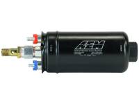 AEM Electronics - AEM 400LPH High Pressure Inline Fuel Pump - M18x1.5 Female Inlet to M12x1.5 Male Outlet - Image 1