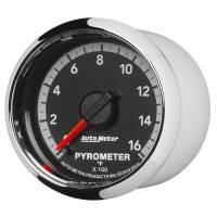 AutoMeter - AutoMeter Gen4 Dodge Factory Match 52.4mm Full Sweep Electronic 0-1600 Deg F EGT/Pyrometer Gauge - Image 3