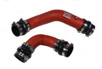 Injen - Injen 17-19 Honda Civic Type-R Aluminum Intercooler Piping Kit - Wrinkle Red - Image 2