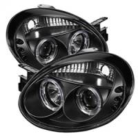 Spyder Auto - Spyder Dodge Neon 03-05 Projector Headlights LED Halo LED Black High H1 Low H1 PRO-YD-DN03-HL-BK - Image 2