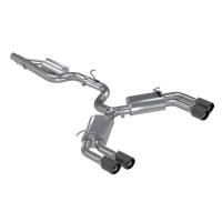 MBRP Exhaust - MBRP 15-18 Audi S3 SS 3in Quad Split Rear Exit w/ Carbon Fiber Tips - T304 - Image 2