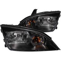 ANZO Headlights, Tail Lights and More  - ANZO 2005-2007 Ford Focus Crystal Headlights Black - Image 2