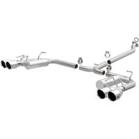 MagnaFlow Exhaust Products - MagnaFlow 18-19 Toyota Camry XSE 2.5L Street Series Cat-Back Exhaust w/4in Polished Quad Tips - Image 2