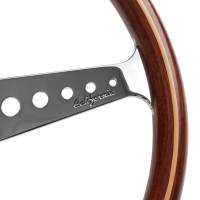 Momo - Momo California Wood Steering Wheel 360 mm - Mahogany Wood/Pol Spokes - Image 9