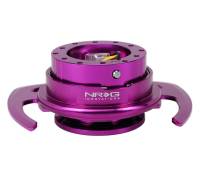 NRG Innovations - NRG Innovations Quick Release Kit Gen 4.0 - Purple Body / Purple Ring w/ Handles - Image 3