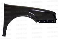 Seibon Carbon - Seibon Carbon fiber fenders for 1999-2004 Volkswagen Golf IV (pair) - Image 2