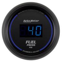 AutoMeter 52.4mm 1-100 PSI Black Digital Fuel Pressure Gauge