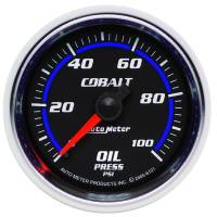 AutoMeter Cobalt 52mm 100 PSI Mechanical Oil Pressure Gauge