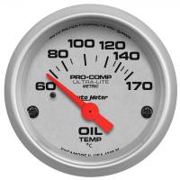 AutoMeter Ultra-Lite 52mm 60-170 Deg C Electronic Oil Temperature Gauge