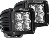 RIGID D-Series PRO LED Light, Spot Optic, Surface Mount, Pair