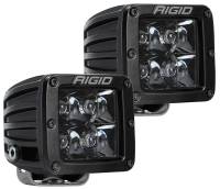 Rigid Industries - RIGID D-Series PRO Midnight Edition, Spot Optic, Surface Mount, Pair - Image 1