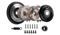 DKM Clutch - DKM Clutch 00-06 BMW M3 184mm Ceramic Twin Disc MR Clutch Kit w/Flywheel (650 ft/lbs Torque) - Image 2