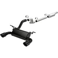 MagnaFlow Exhaust Products - MagnaFlow Cat-Back 2018 Jeep Wrangler 2.0L Dual Black Coated 4in Tips - Image 2