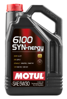 Motul - Motul 6100 SYN-NERGY 5W30 - 5L - Technosynthese Oil - Case of 4 - Image 1