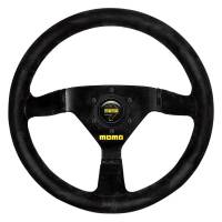 Momo MOD69 Steering Wheel 350 mm -  Black Suede/Black Spokes