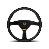 Momo MOD78 Steering Wheel 320 mm - Black Leather/Black Spokes