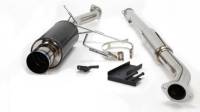 HKS - HKS 03-06 Evo Carbon-Ti Cat-back Exhaust - Image 2