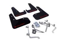 Rally Armor - Rally Armor 11+ STI/WRX Sedan Only UR Black Mud Flap w/ Red Logo - Image 1