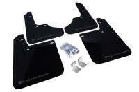 Rally Armor 1993-2001 Subaru Impreza UR Black Mud Flap w/ Grey Logo