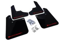 Rally Armor - Rally Armor 1993-2001 Subaru Impreza UR Black Mud Flap w/ Red Logo - Image 2