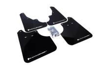 Rally Armor - Rally Armor 2009+ Subaru Forester UR Black Mud Flap w/ White Logo - Image 2