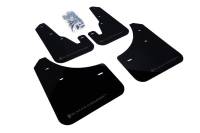 Rally Armor - Rally Armor 2004-2009 Mazda3/Speed 3 UR Black Mud Flap w/ Grey Logo - Image 2